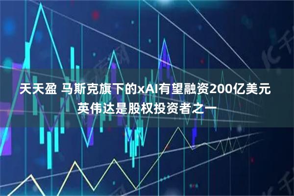 天天盈 马斯克旗下的xAI有望融资200亿美元 英伟达是股权投资者之一